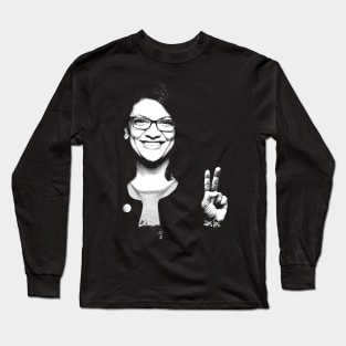 Tlaib want to stop genocide Long Sleeve T-Shirt